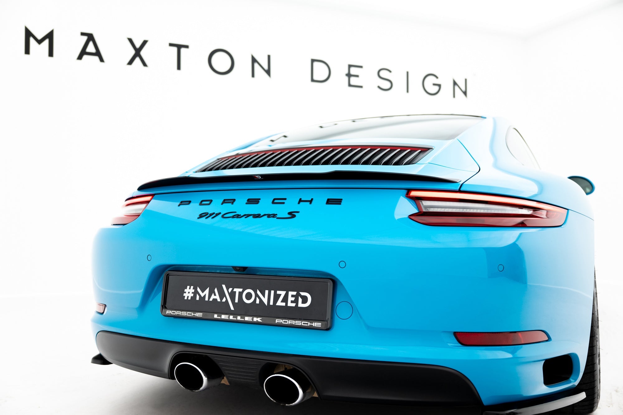 Eleron spoiler cap Porsche 911 Carrera 991 2011-2016 v1 - Maxton Design