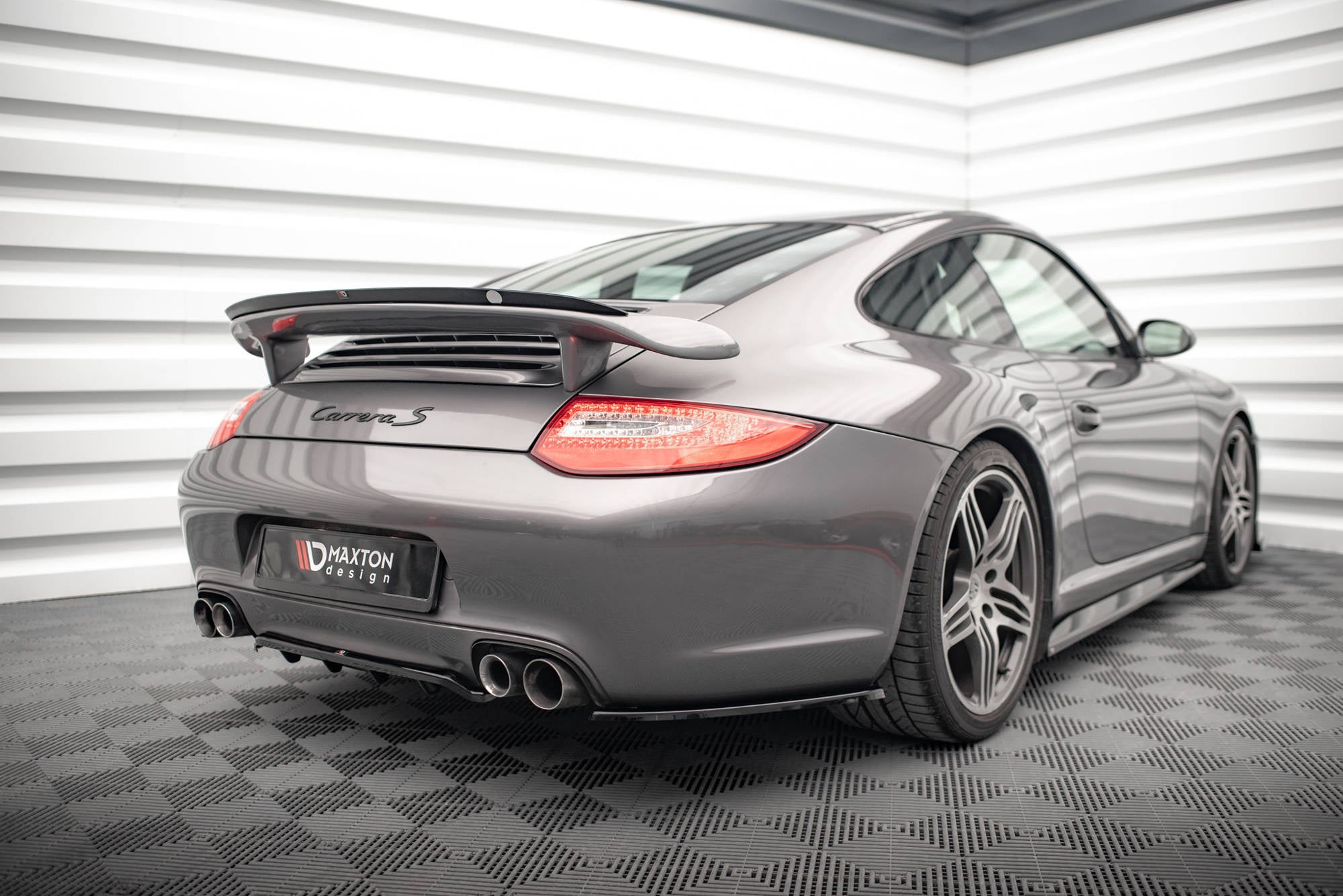 Eleron spoiler cap Porsche 911 Carrera / Carrera GTS 997 Facelift 2009-2011 v1 - Maxton Design