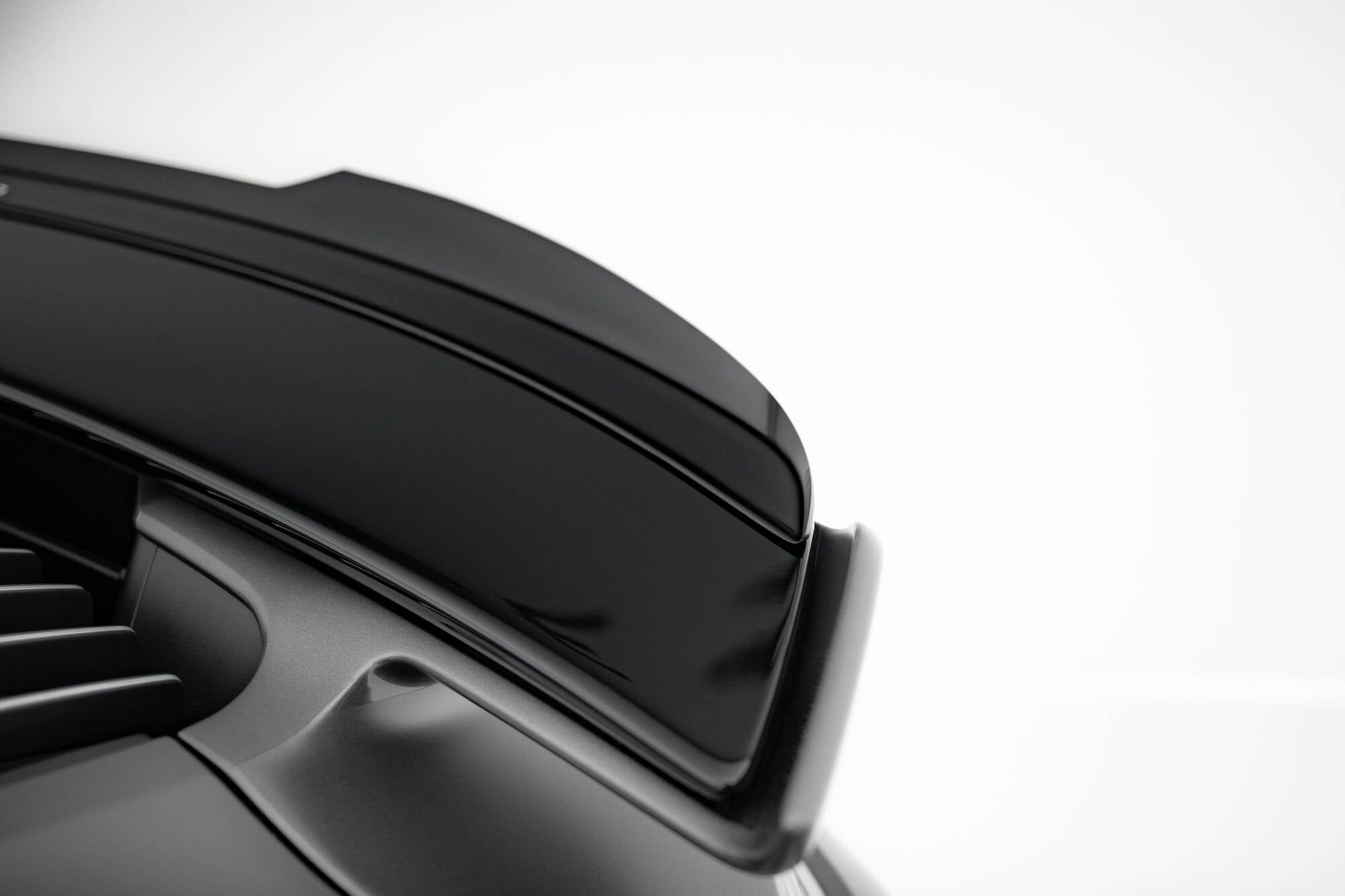 Eleron spoiler cap Porsche 911 Turbo S Sport Package 992 2019- v4 - Maxton Design