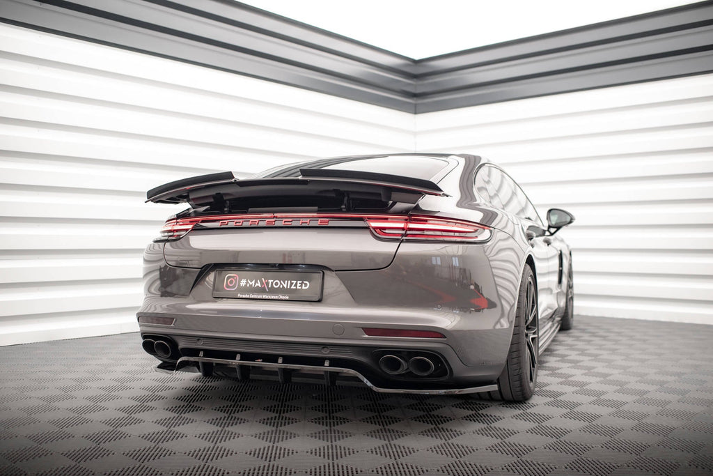 Eleron spoiler cap Porsche Panamera Turbo GTS 971 2016- v1 - Maxton Design