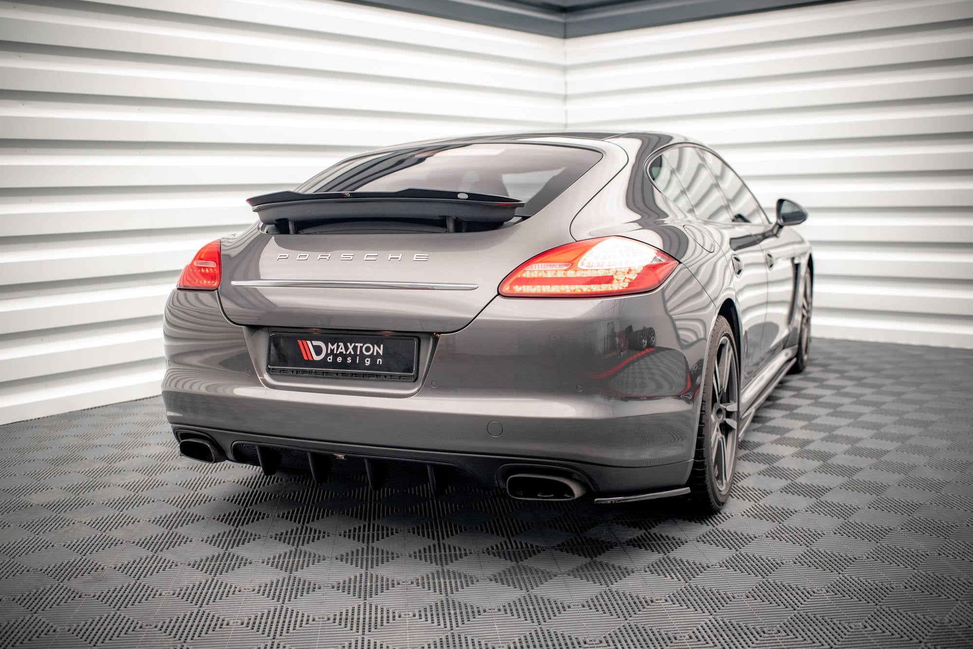 Eleron spoiler cap Porsche Panamera / Panamera Diesel 970 2009-2013 v2 - Maxton Design
