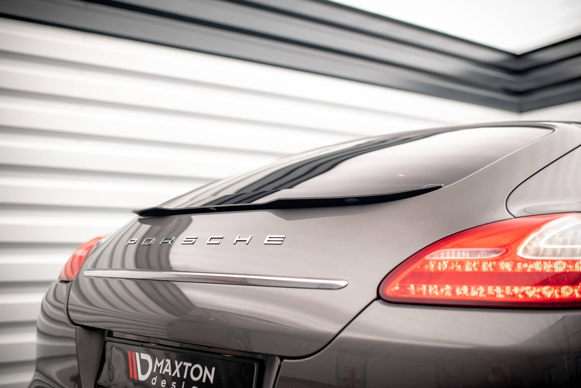 Eleron spoiler cap Porsche Panamera / Panamera Diesel 970 2009-2013 v2 - Maxton Design