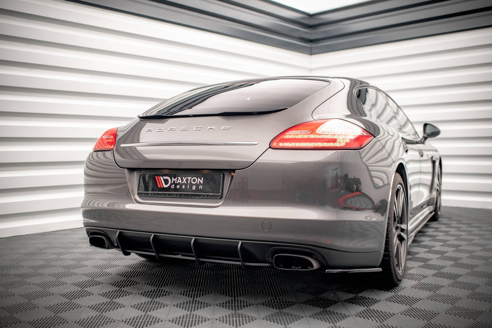 Eleron spoiler cap Porsche Panamera / Panamera Diesel 970 2009-2013 v2 - Maxton Design