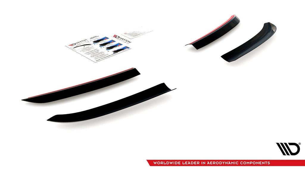 Eleron spoiler cap Porsche Panamera Turbo 970 Facelift 2013-2016 v1 - Maxton Design