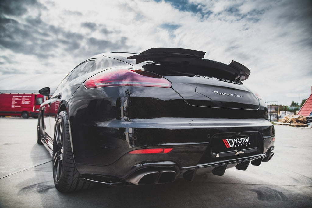 Eleron spoiler cap Porsche Panamera Turbo 970 Facelift 2013-2016 v1 - Maxton Design