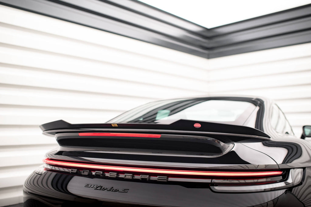Eleron spoiler cap Porsche 911 Turbo S 992 2020- v3 - Maxton Design