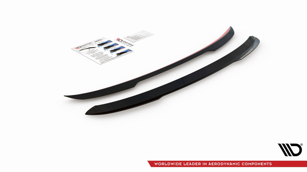 Eleron spoiler cap Renault Clio Mk5 2019- v1 - Maxton Design