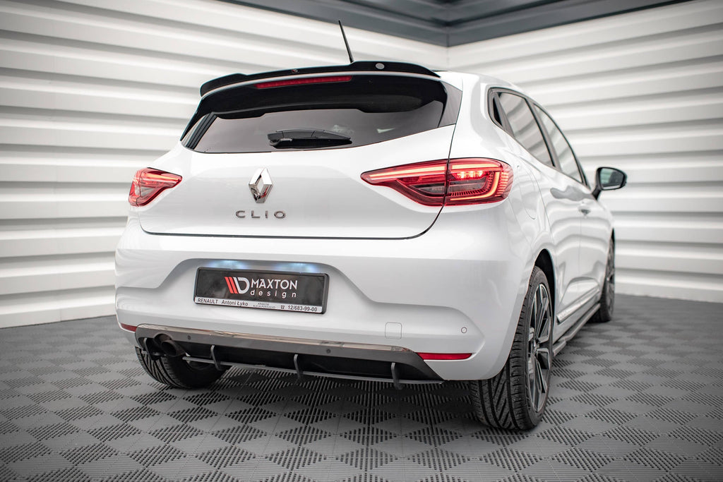 Eleron spoiler cap Renault Clio Mk5 2019- v1 - Maxton Design