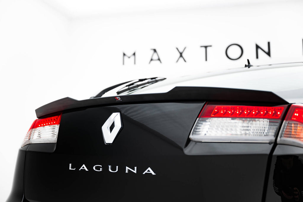 Eleron spoiler cap Renault Laguna Hatchback GT Mk3 2008-2010 v2 - Maxton Design