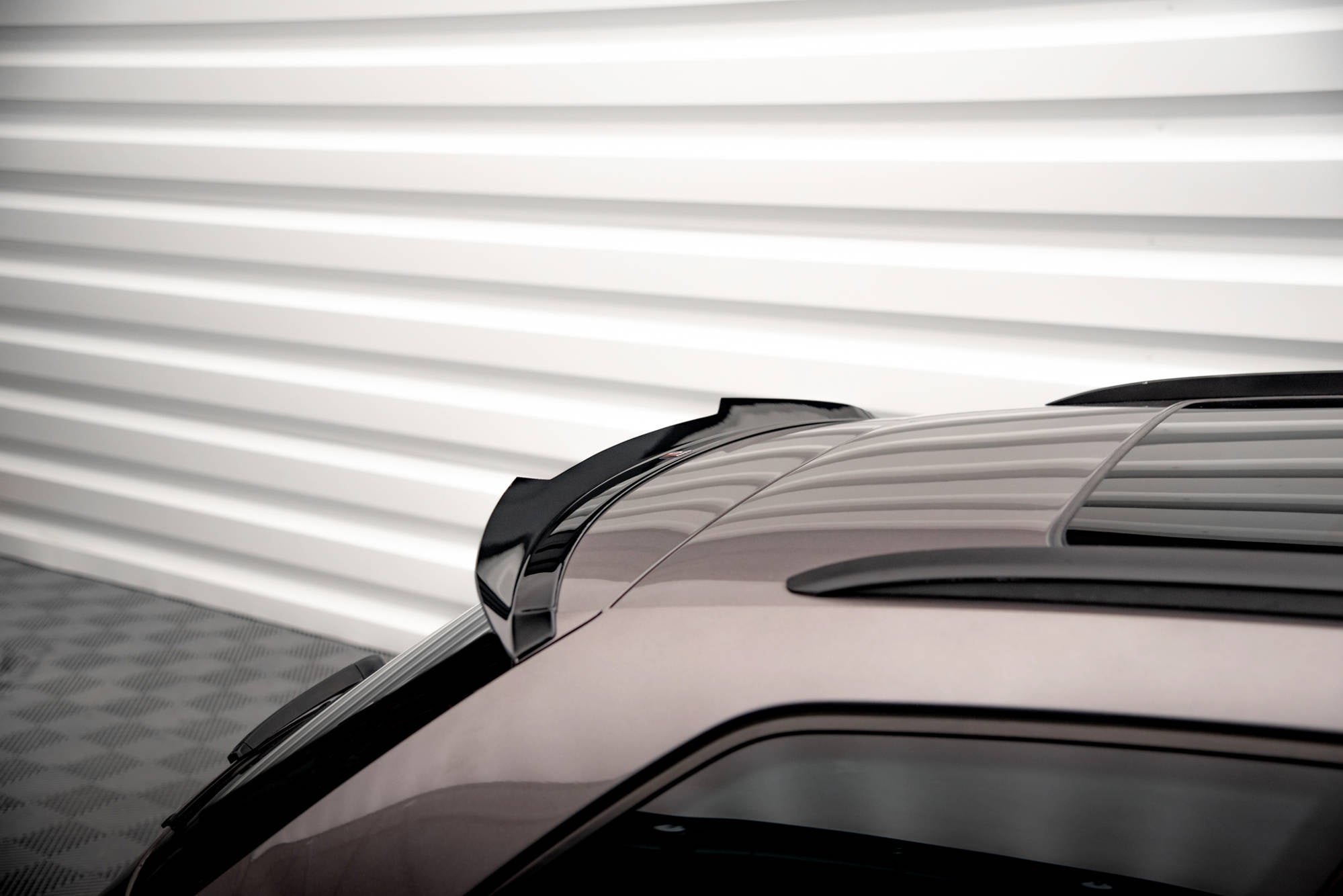 Eleron spoiler cap Seat Leon FR Sportstourer Mk3 2012-2016 v5 - Maxton Design