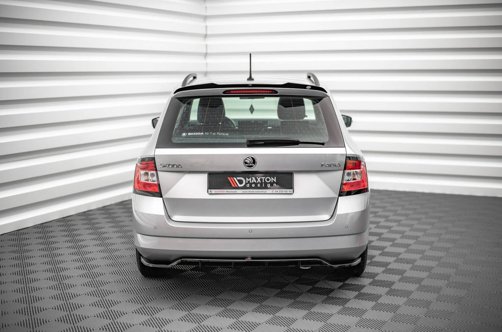 Eleron spoiler cap Skoda Fabia Combi Mk3 2014-2019 v2 - Maxton Design