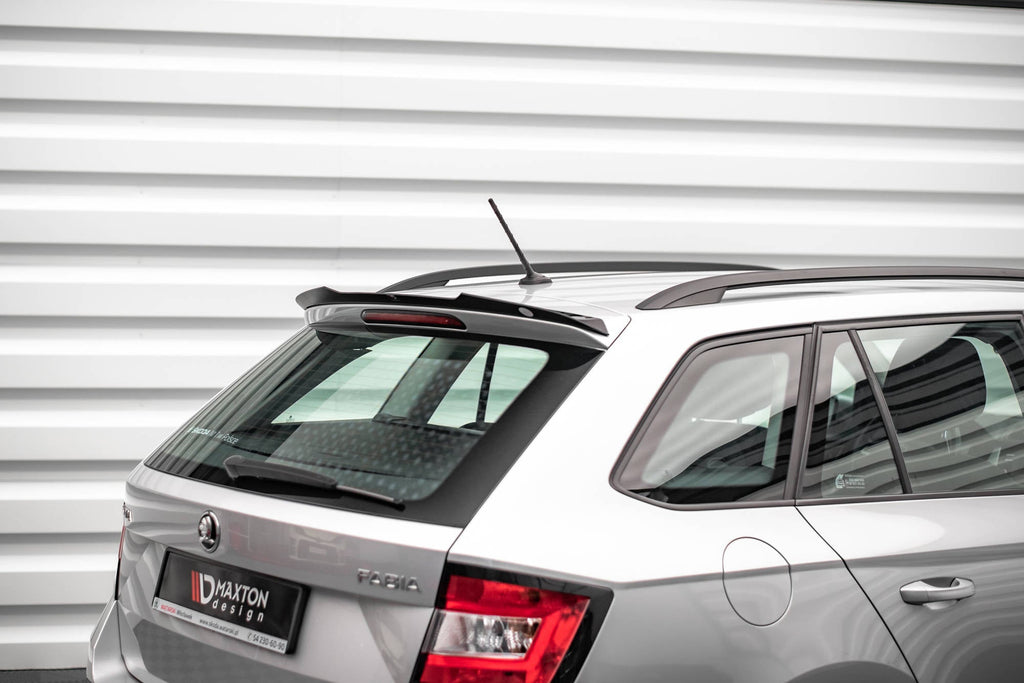 Eleron spoiler cap Skoda Fabia Combi Mk3 2014-2019 v2 - Maxton Design