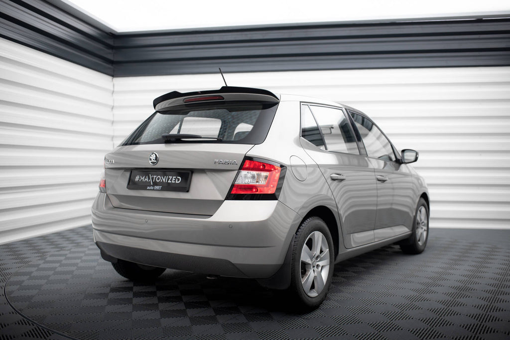 Eleron spoiler cap Skoda Fabia Hatchback Mk3 2014-2019 v3 - Maxton Design