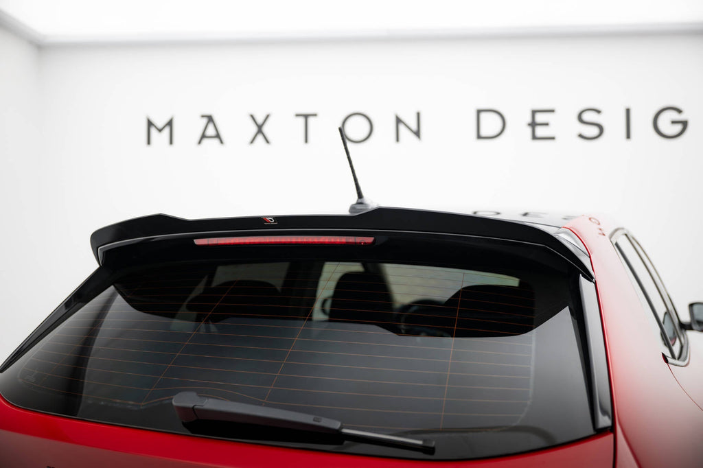 Eleron spoiler cap Skoda Fabia Mk4 2021- v4 - Maxton Design