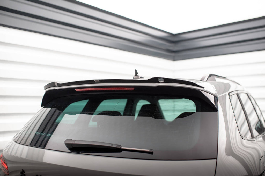 Eleron spoiler cap Skoda Karoq Sportline Mk1 Facelift 2021- v2 - Maxton Design