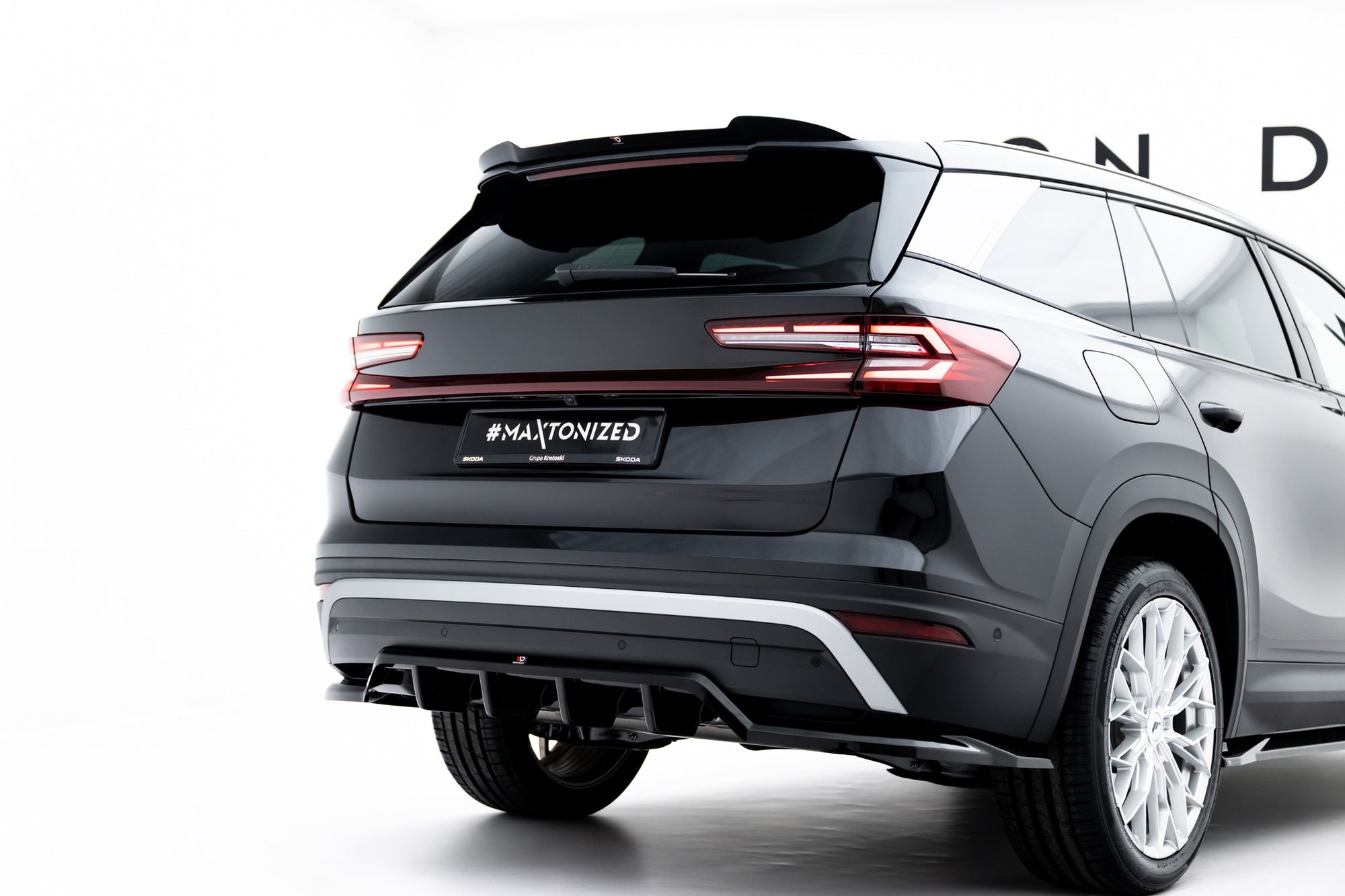 Eleron spoiler cap Skoda Kodiaq Mk2 2024- v1 - Maxton Design