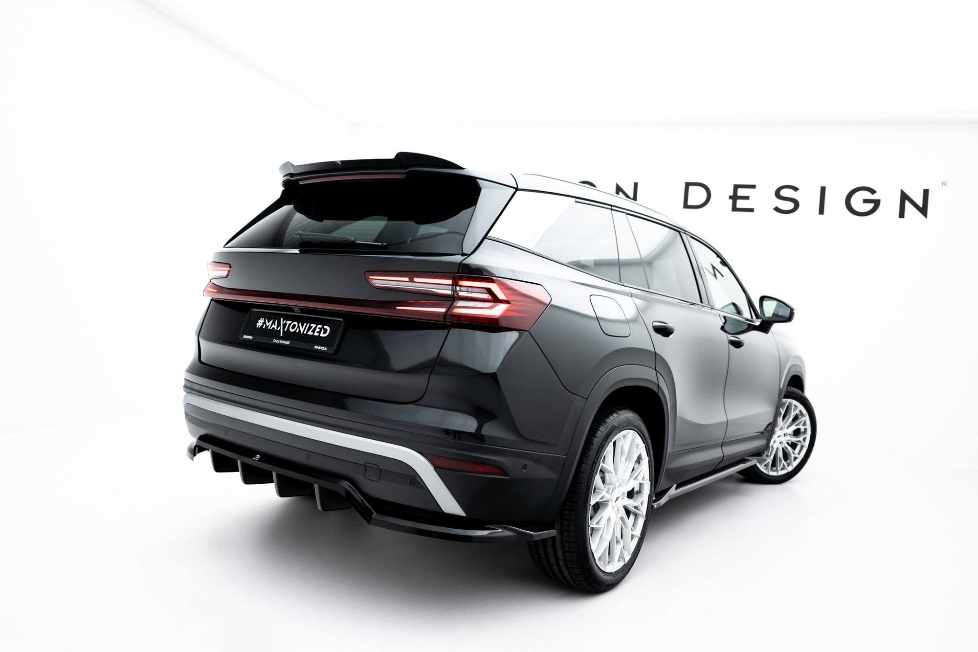 Eleron spoiler cap Skoda Kodiaq Mk2 2024- v1 - Maxton Design