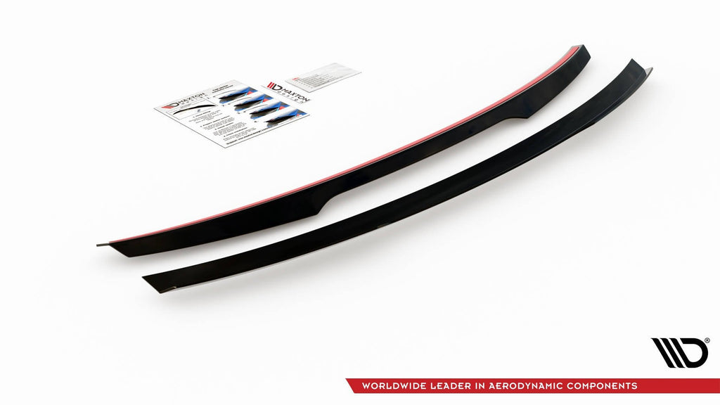 Eleron spoiler cap Skoda Octavia Mk3 Facelift 2016-2020 v4 - Maxton Design