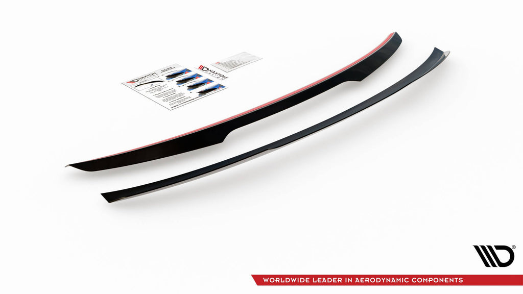 Eleron spoiler cap Skoda Octavia Liftback Mk4 2019- v5 - Maxton Design
