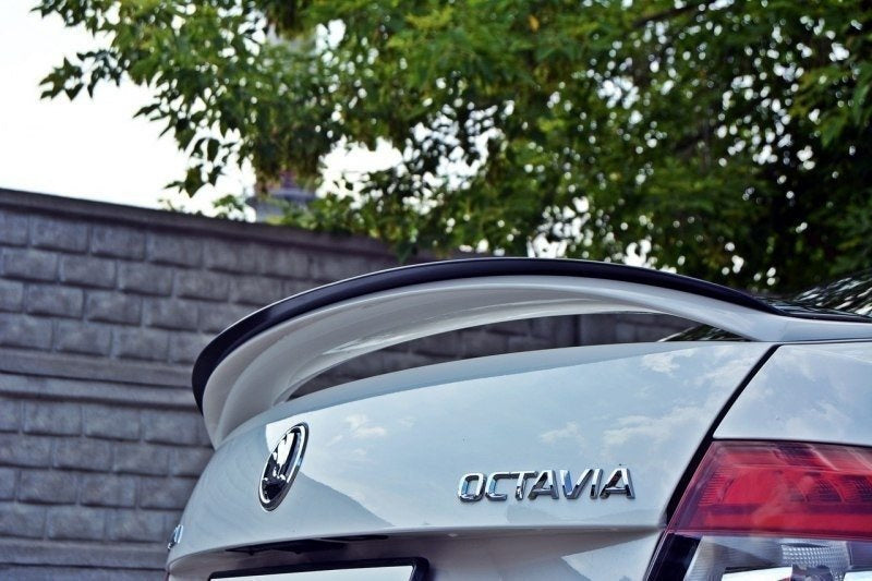 Eleron portbagaj spoiler cap Skoda Octavia Mk3 RS 2013- v2 - Maxton Design