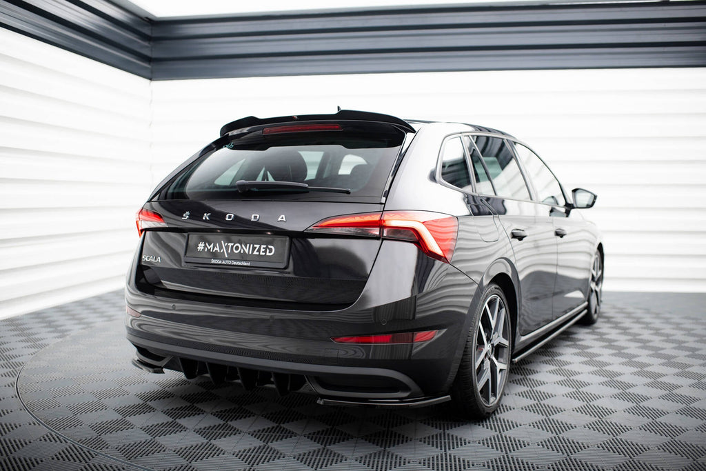 Eleron spoiler cap Skoda Scala 2019- v2 - Maxton Design