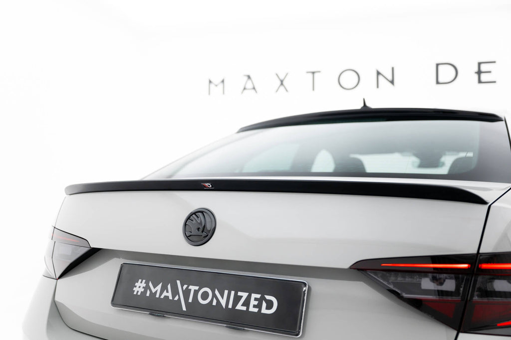 Eleron portbagaj spoiler cap Skoda Superb Mk3 2015- v1 - Maxton Design