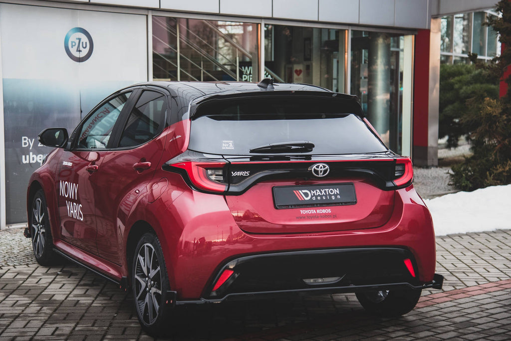 Eleron spoiler cap Toyota Yaris Mk4 2019- v1 - Maxton Design