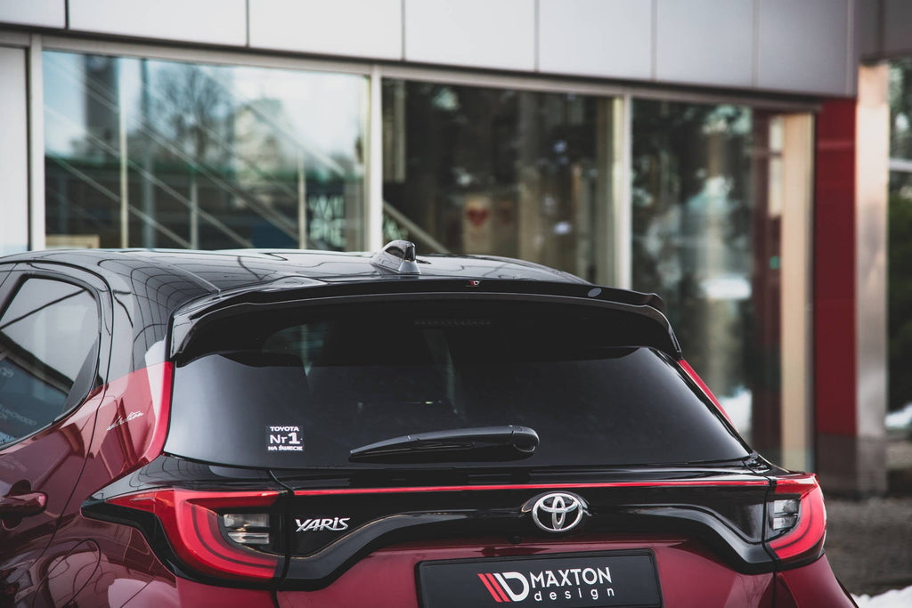 Eleron spoiler cap Toyota Yaris Mk4 2019- v1 - Maxton Design