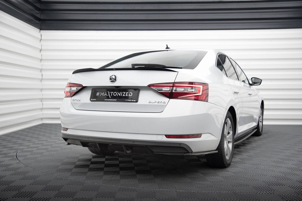 Eleron portbagaj Skoda Superb Mk3 Facelift 2019- v4 - Maxton Design