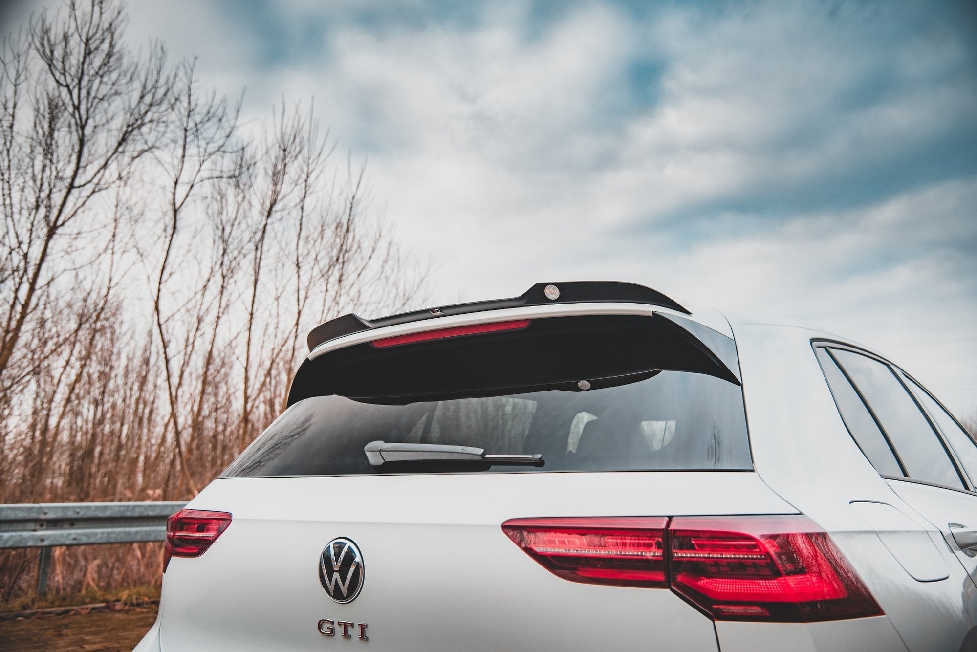 Eleron spoiler cap Volkswagen Golf 8 GTI 2020 – v4 - Maxton Design