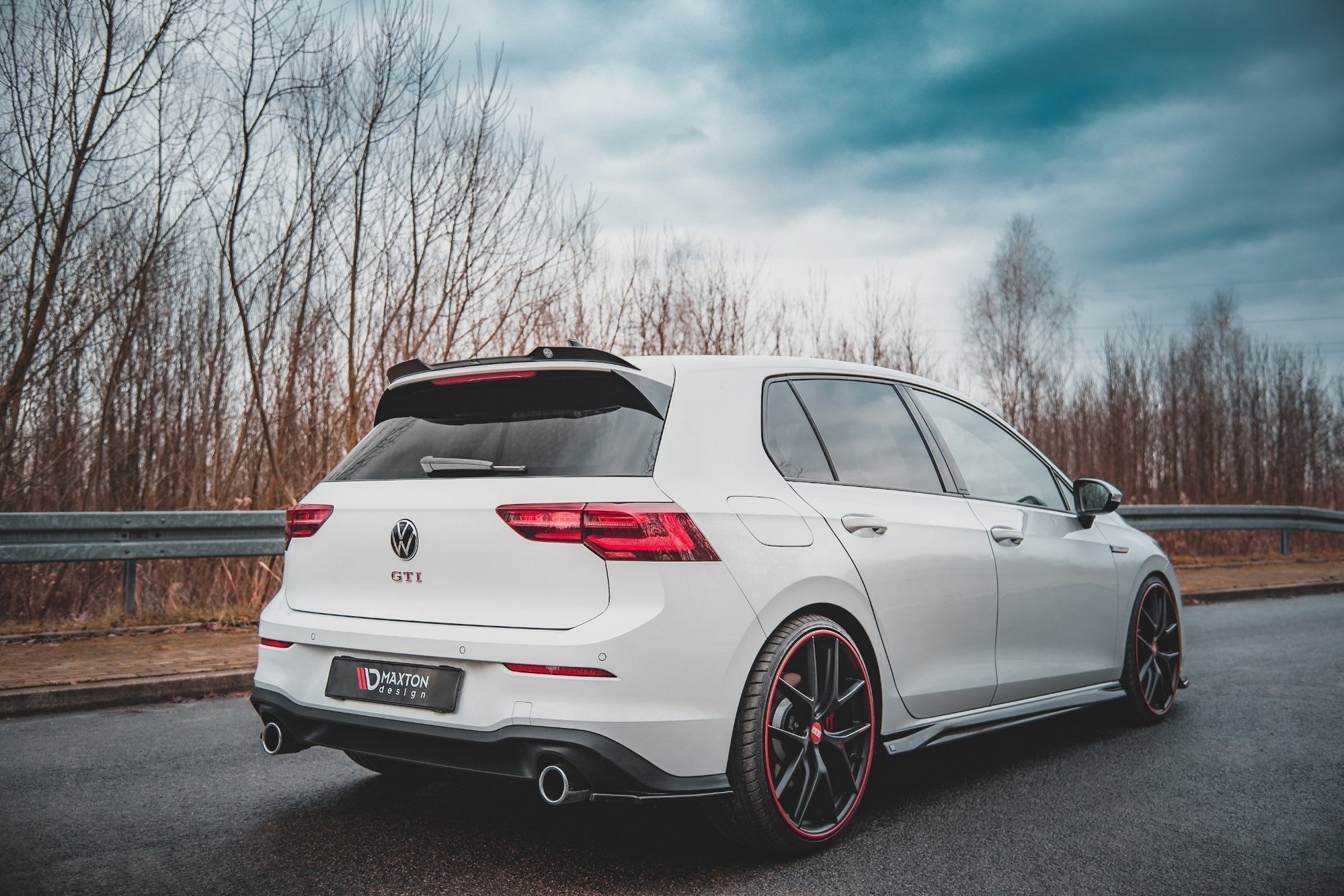 Eleron spoiler cap Volkswagen Golf 8 GTI 2020 – v4 - Maxton Design