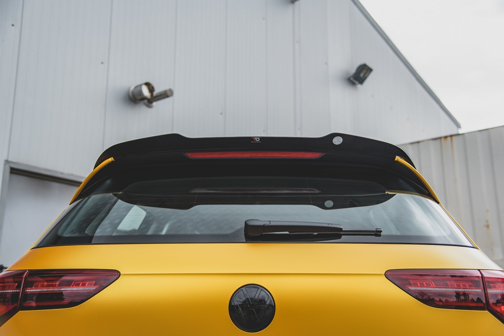Eleron spoiler cap Volkswagen Golf 8 2019- v2 - Maxton Design