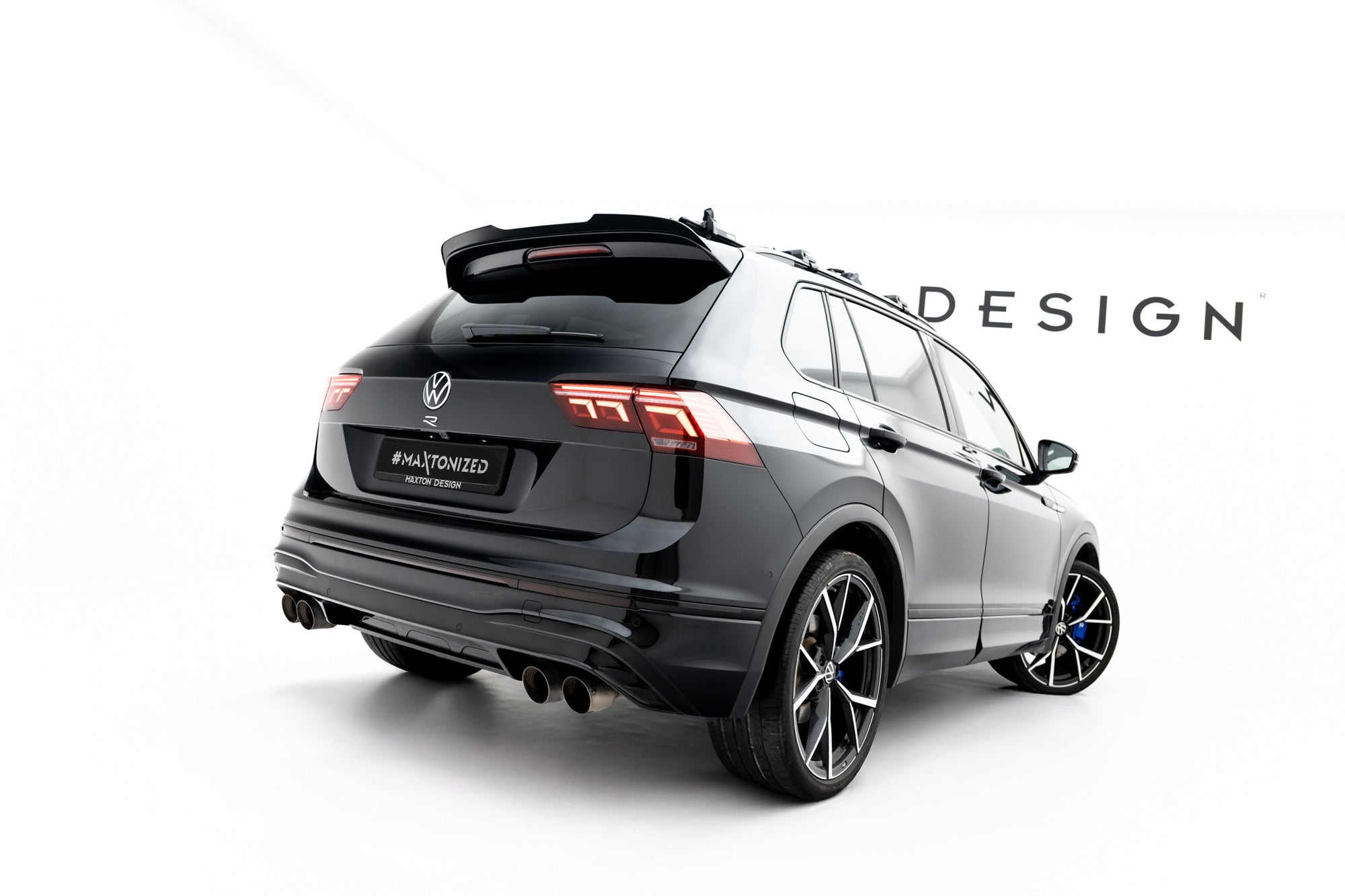 Eleron spoiler cap Volkswagen Tiguan R R-Line Mk2 Facelift 2020- v2 - Maxton Design