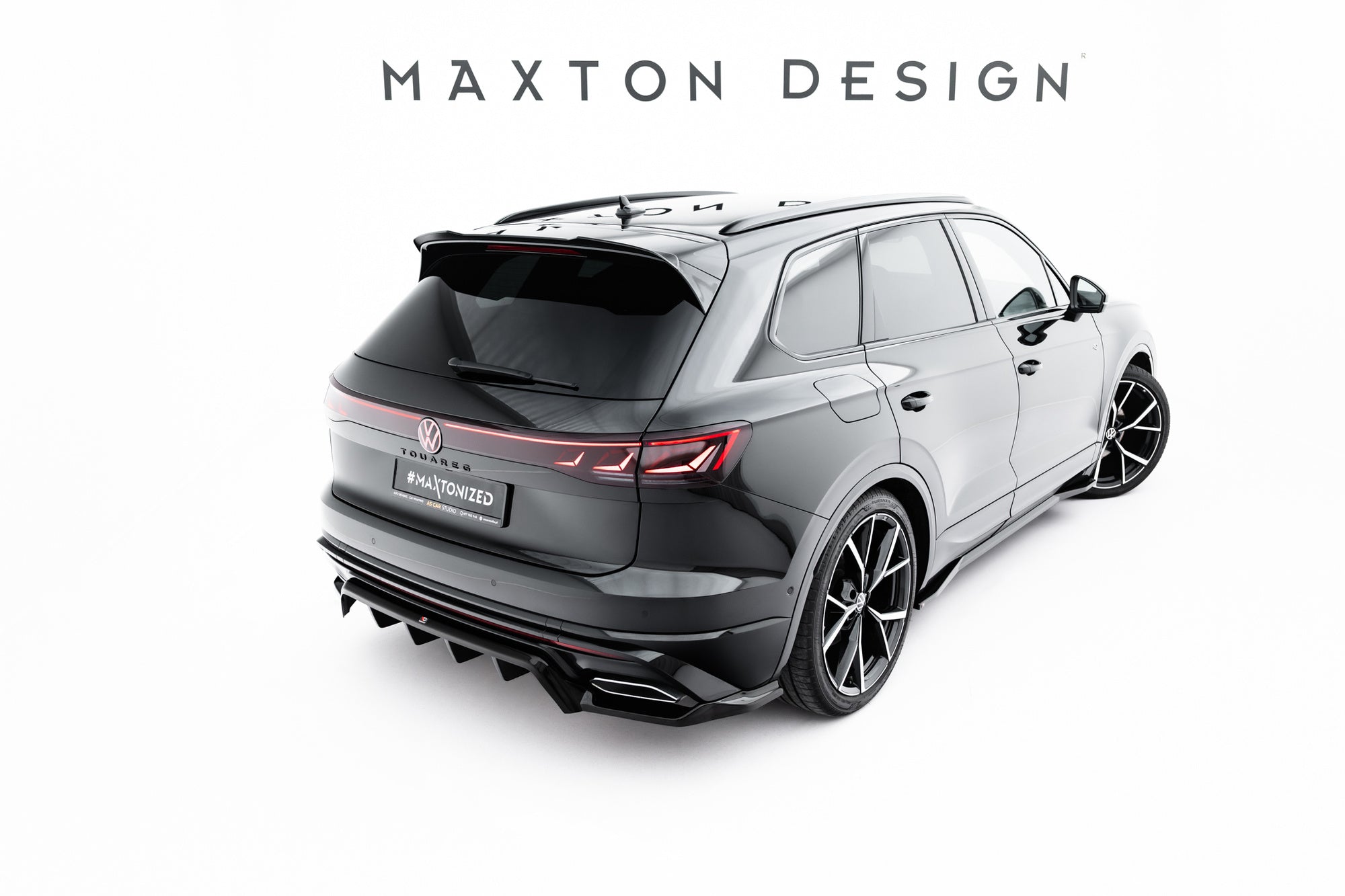 Eleron spoiler cap Volkswagen Touareg R-Line Mk3 Facelift 2023- v3 - Maxton Design