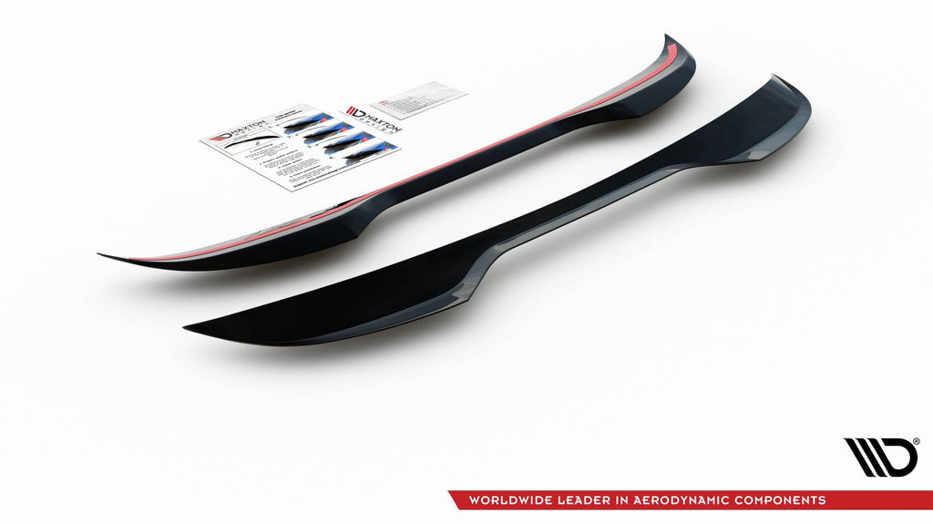 Eleron spoiler cap Volkswagen Up GTI 2018- v1 - Maxton Design