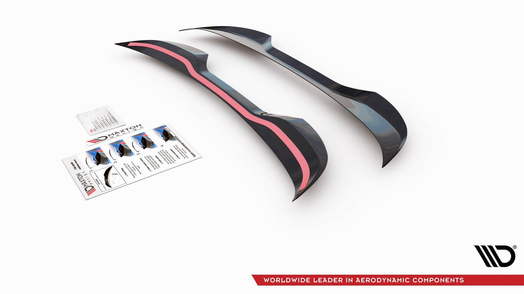 Eleron spoiler cap Volkswagen Up GTI 2018- v1 - Maxton Design