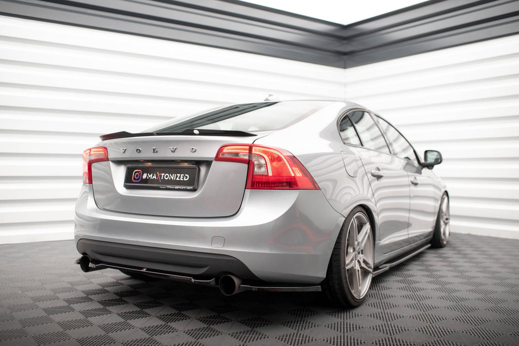 Eleron spoiler cap Volvo S60 R-Design Mk2 2010-2014 v7 - Maxton Design