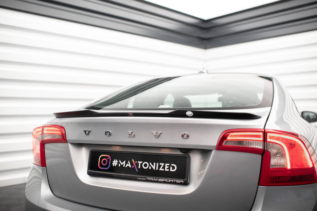 Eleron spoiler cap Volvo S60 R-Design Mk2 2010-2014 v7 - Maxton Design