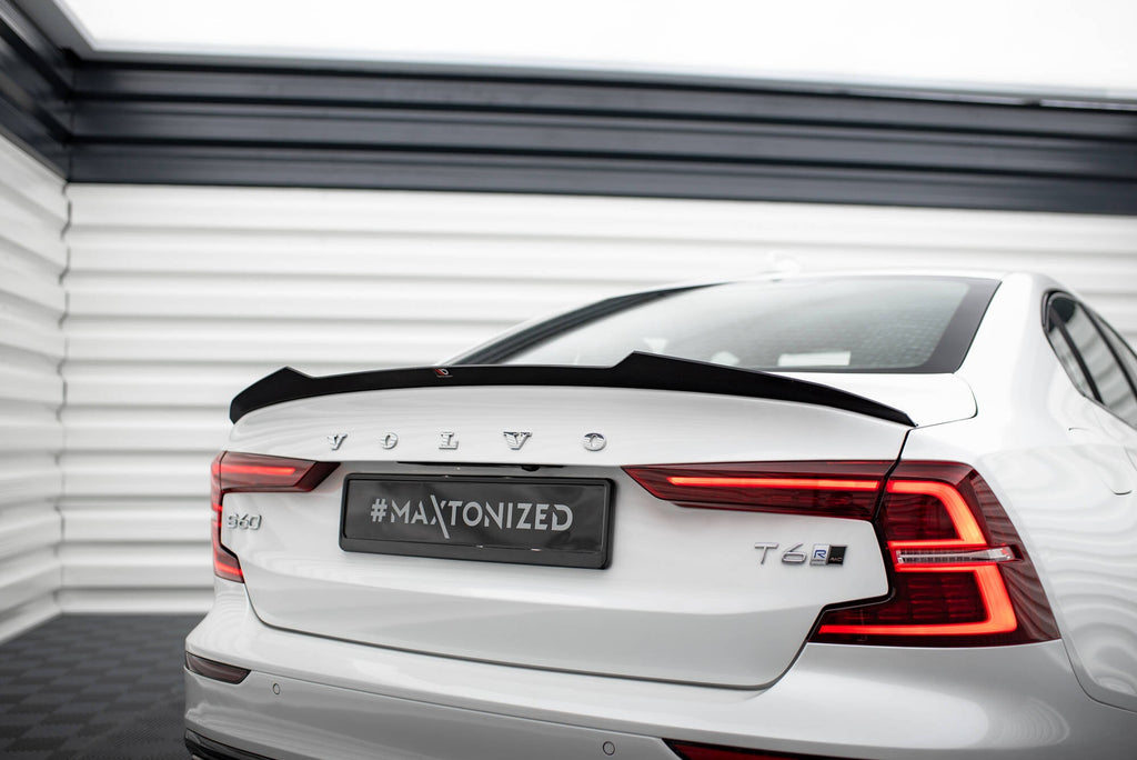 Eleron spoiler cap Volvo S60 R-Design Mk3 2018- v6 - Maxton Design