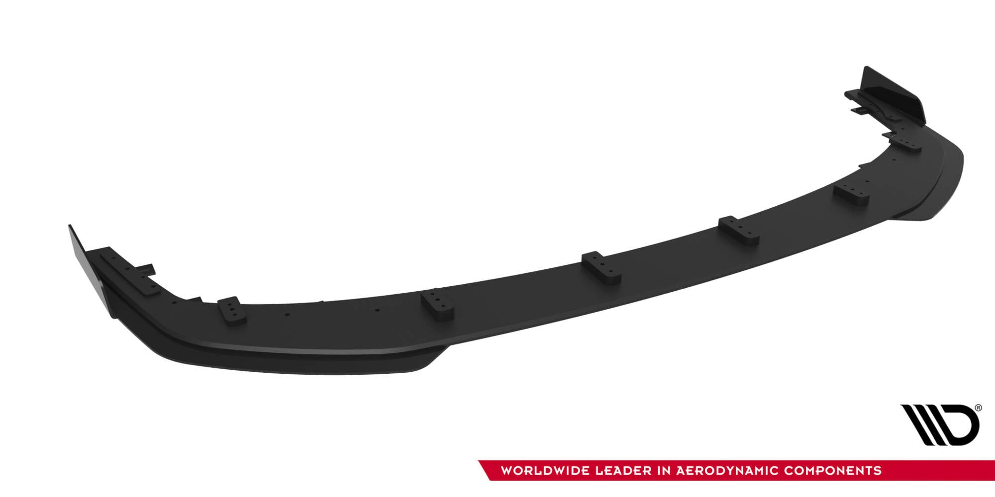 Prelungire splitter bara fata si flapsuri Mitsubishi Lancer EVO X 2007-2015 v7 - Maxton Design