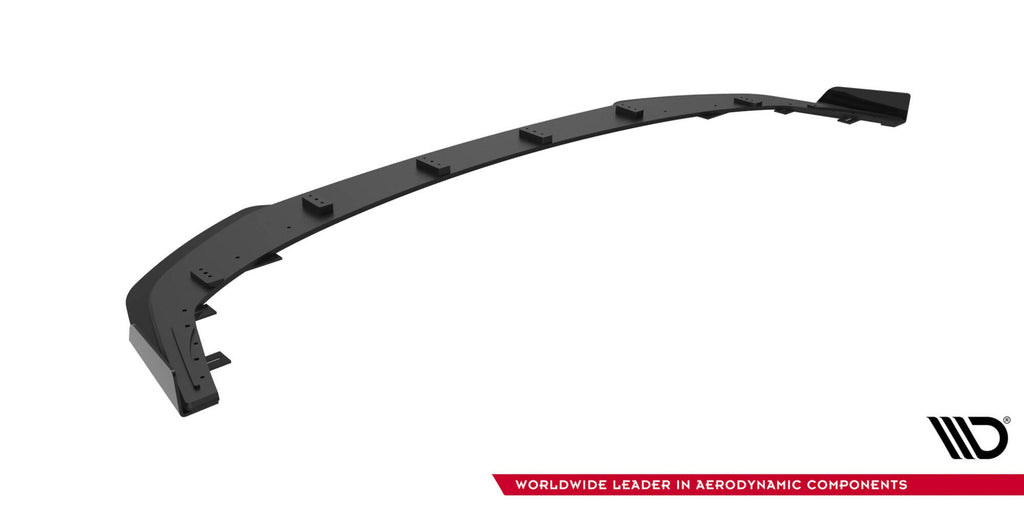 Prelungire splitter bara fata si flapsuri Mitsubishi Lancer EVO X 2007-2015 v7 - Maxton Design