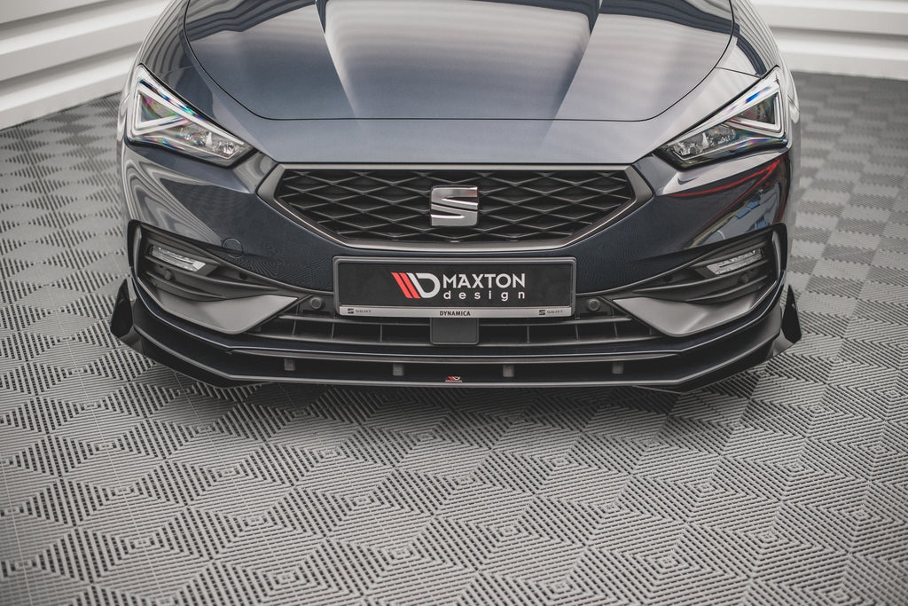 Prelungire splitter bara fata si flapsuri Seat Leon FR Mk4 2020- v15 - Maxton Design