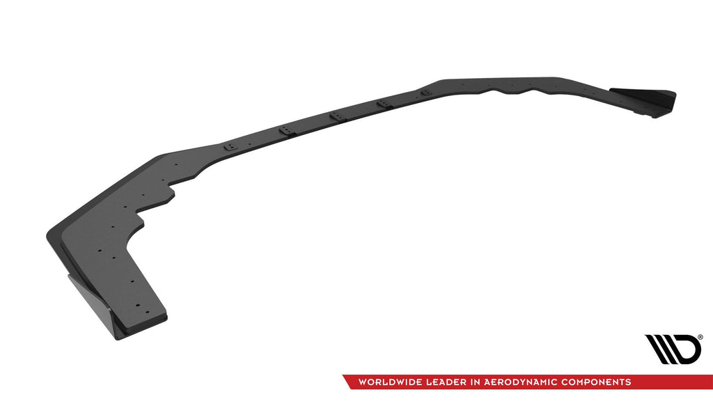 Prelungire splitter bara fata si flapsuri Subaru WRX STI Mk1 Facelift 2017-2021 v4 - Maxton Design