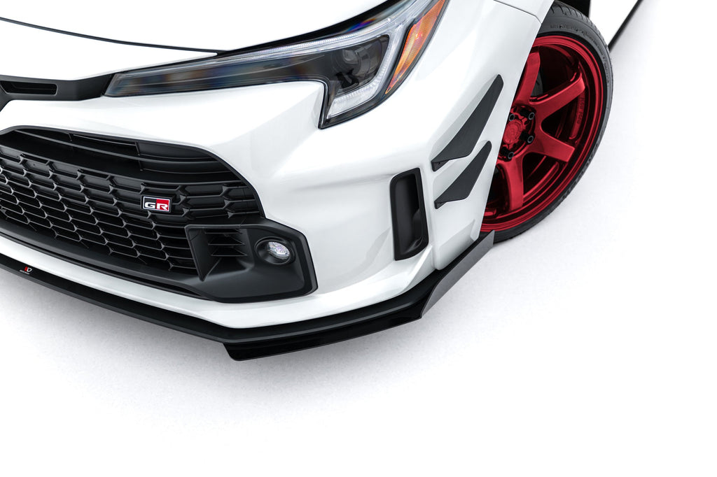 Prelungire splitter bara fata si flapsuri Toyota GR Corolla Mk12 2022-2024 v4 - Maxton Design