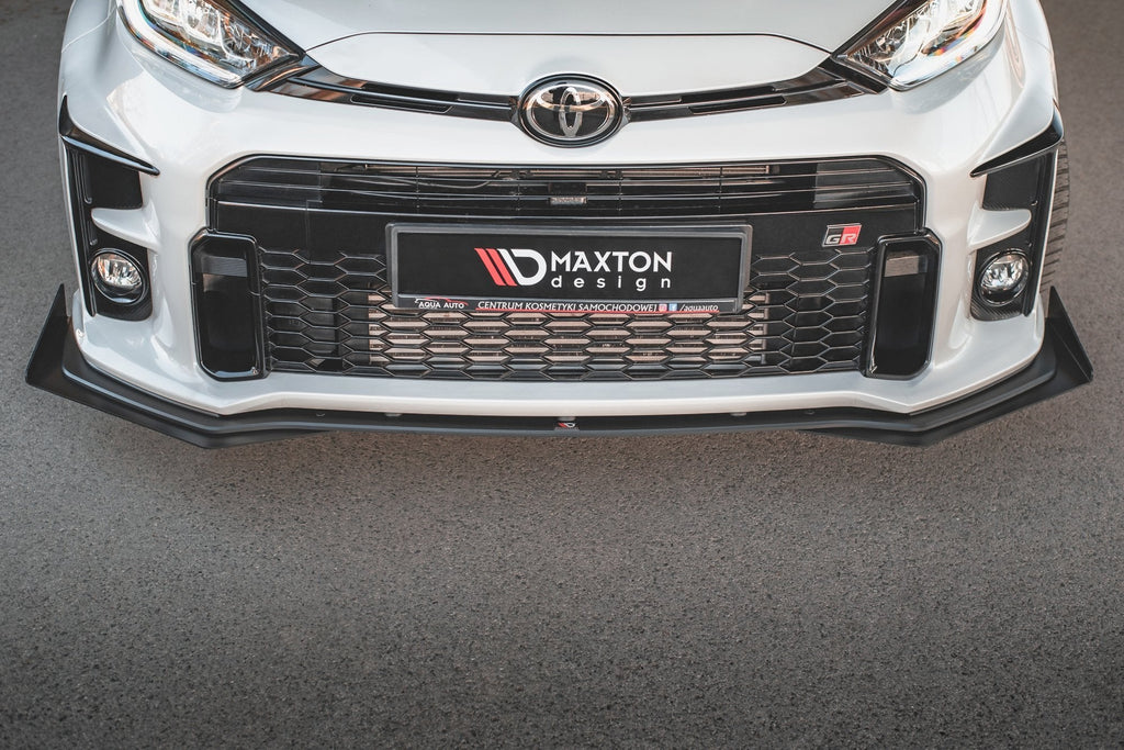 Prelungire splitter bara fata si flapsuri Toyota GR Yaris Mk4 2020- v6 - Maxton Design
