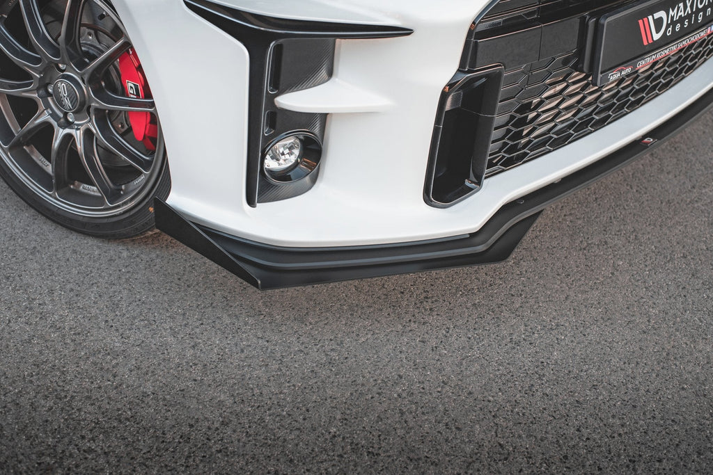 Prelungire splitter bara fata si flapsuri Toyota GR Yaris Mk4 2020- v6 - Maxton Design