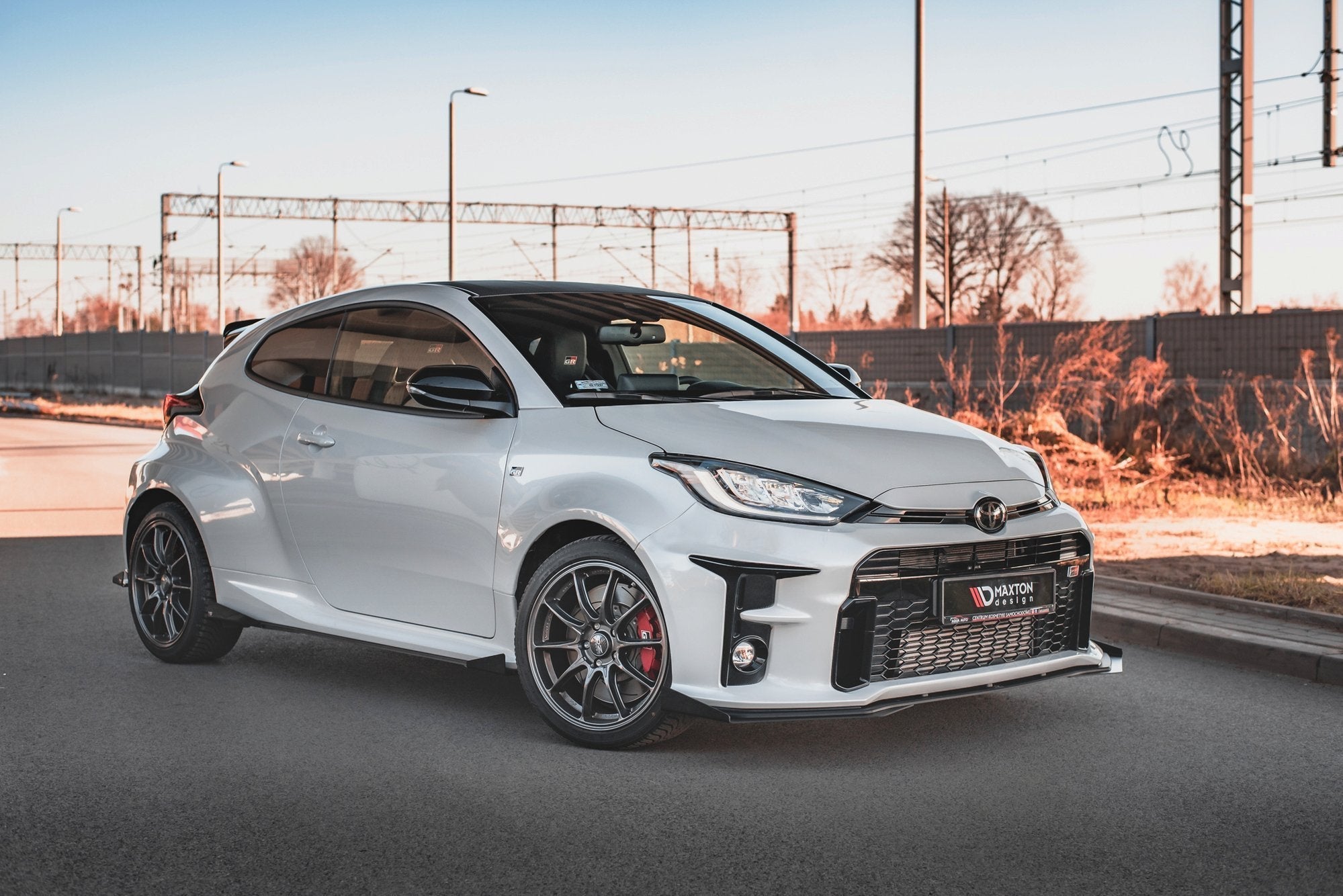 Prelungire splitter bara fata si flapsuri Toyota GR Yaris Mk4 2020- v6 - Maxton Design