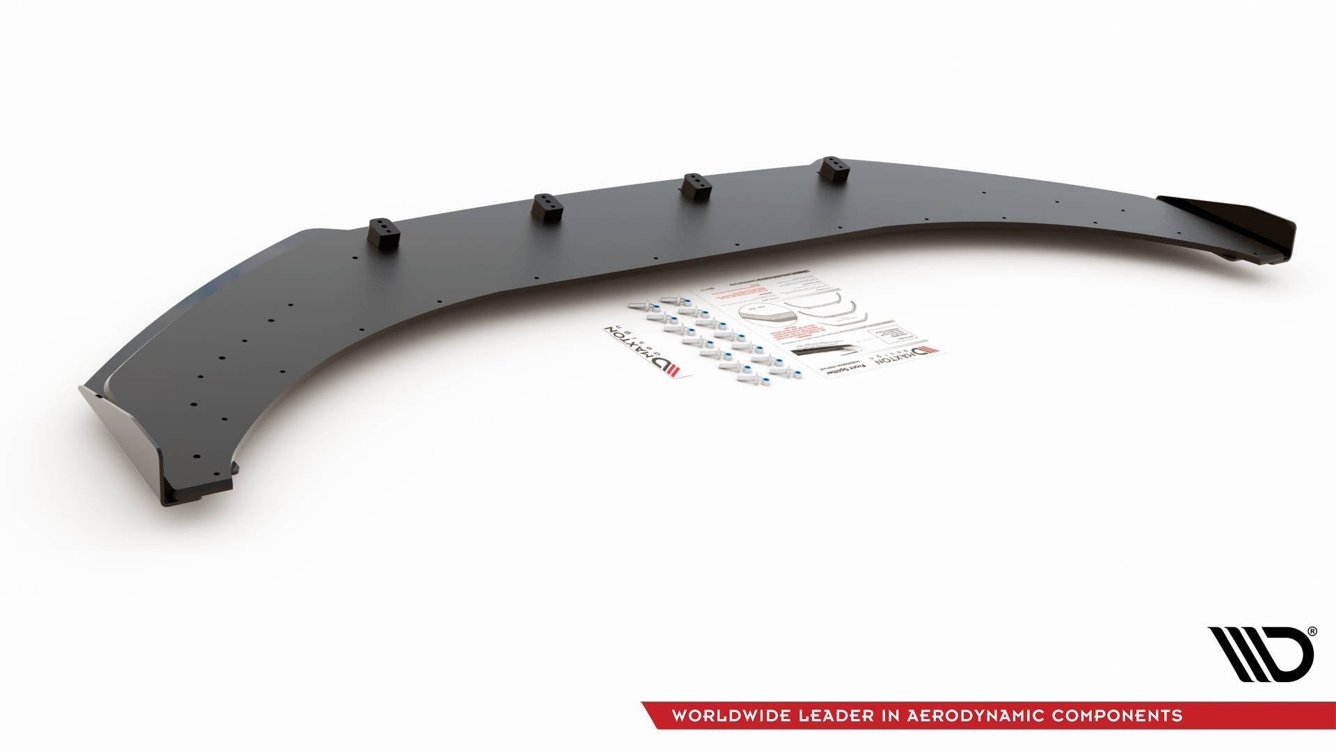 Prelungire splitter bara fata si flapsuri Volkswagen Arteon R-Line 2017- v5 - Maxton Design