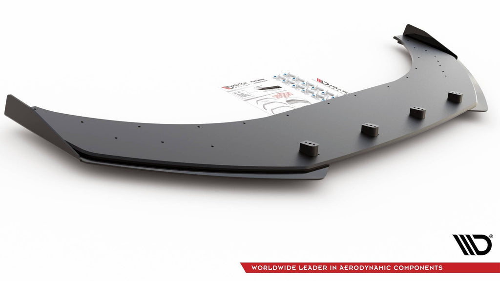 Prelungire splitter bara fata si flapsuri Volkswagen Arteon R-Line 2017- v5 - Maxton Design