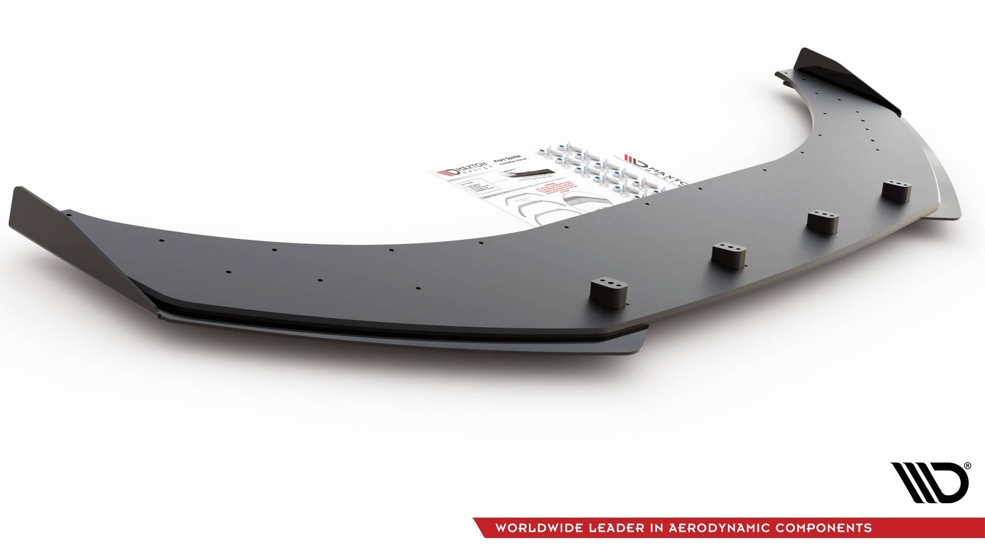 Prelungire splitter bara fata si flapsuri Volkswagen Arteon R-Line 2017- v5 - Maxton Design